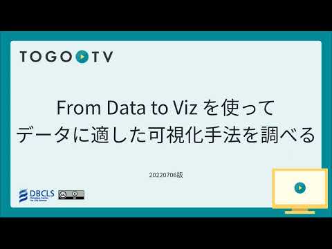From Data to Viz を使ってデータに適した可視化手法を調べる