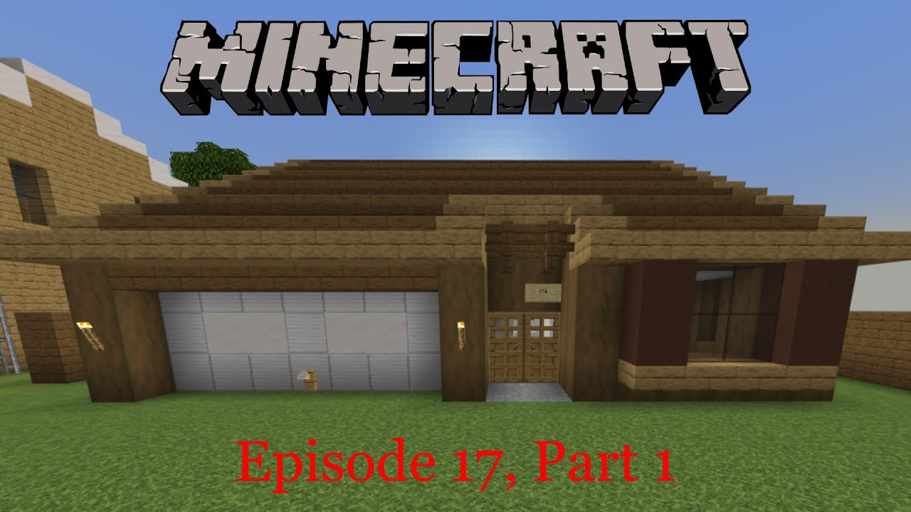 Minecraft | How to Build a 1980s Backsplit House P1 [ep. 17]