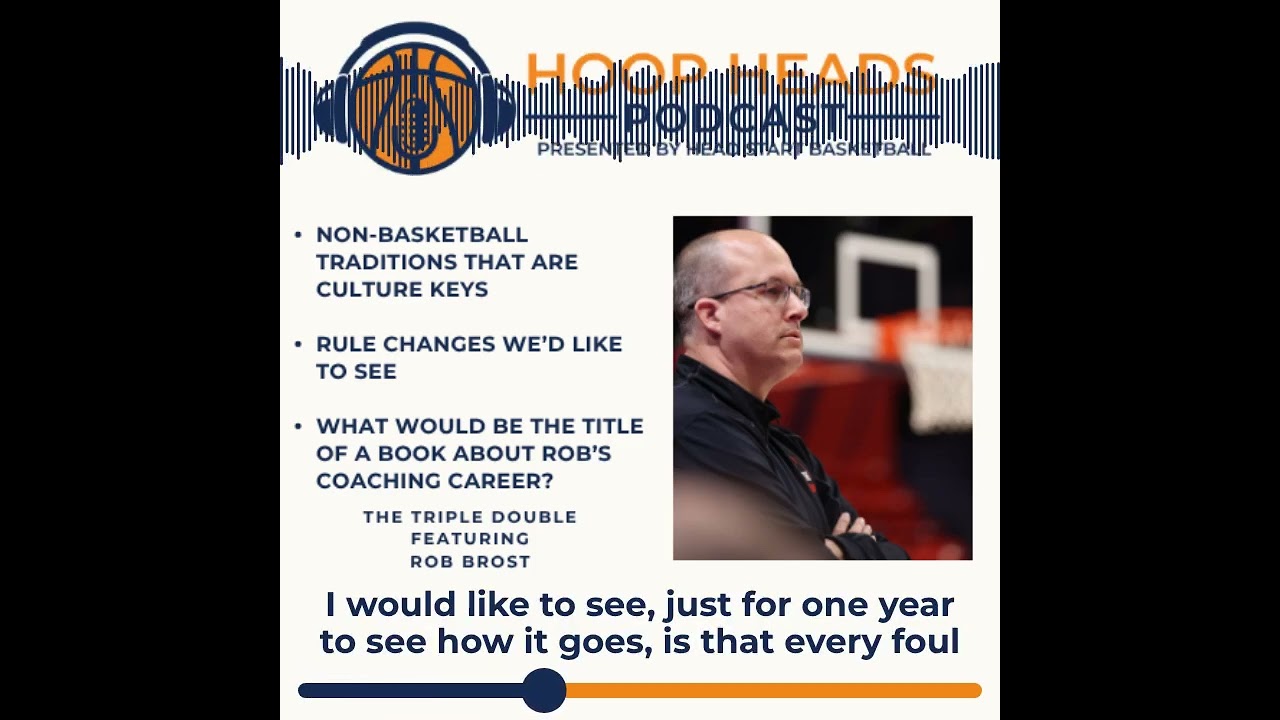 Rob Brost - Start the One and One Immediately #basketballcoach #podcast
