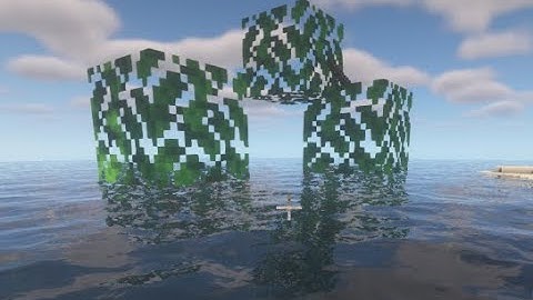 weird (wrong) minecraft BSL shader reflection