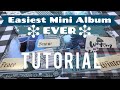 Easiest Mini Album EVER! | Using 2 sheets of 12x12 | TUTORIAL