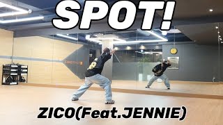 SPOT!(Feat.JENNIE) - 지코(ZICO) | 이지댄스 | 포인트댄스 | 다이어트댄스 | 지니댄스핏 안무 #지코 #zico #spot #스팟
