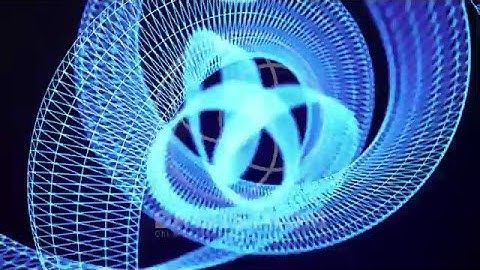 4K and HD Video Stock Footage: Abstract Wire Frame Background Loop – Blue