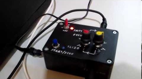 Slide scanning with DSLR controlled by Arduino - The Boxed version