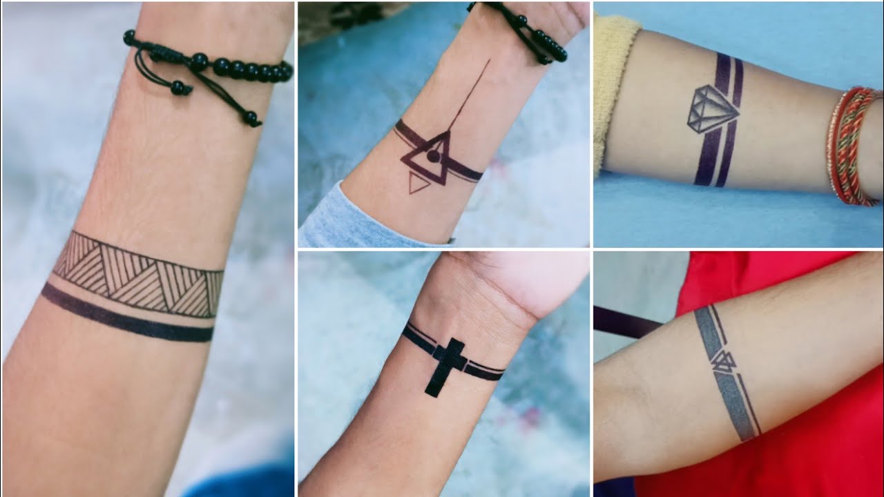 46 Amusing Arm Band Tattoos On Wrist  Tattoo Designs  TattoosBagcom