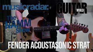 NAMM 2020: Fender Acoustasonic Strat