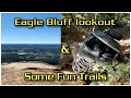 Ride Royal Blue Eagle Bluff Lookout &amp; Some Fun Trails | Can Am X3