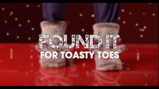 #Foundit for toasty toes - Debenhams Christmas 2016
