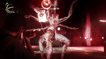The Evil Within 2 - Chapter 5 Lying In Wait: Obscura Bossfight (Timer) Stable Field Emitter Cutscene