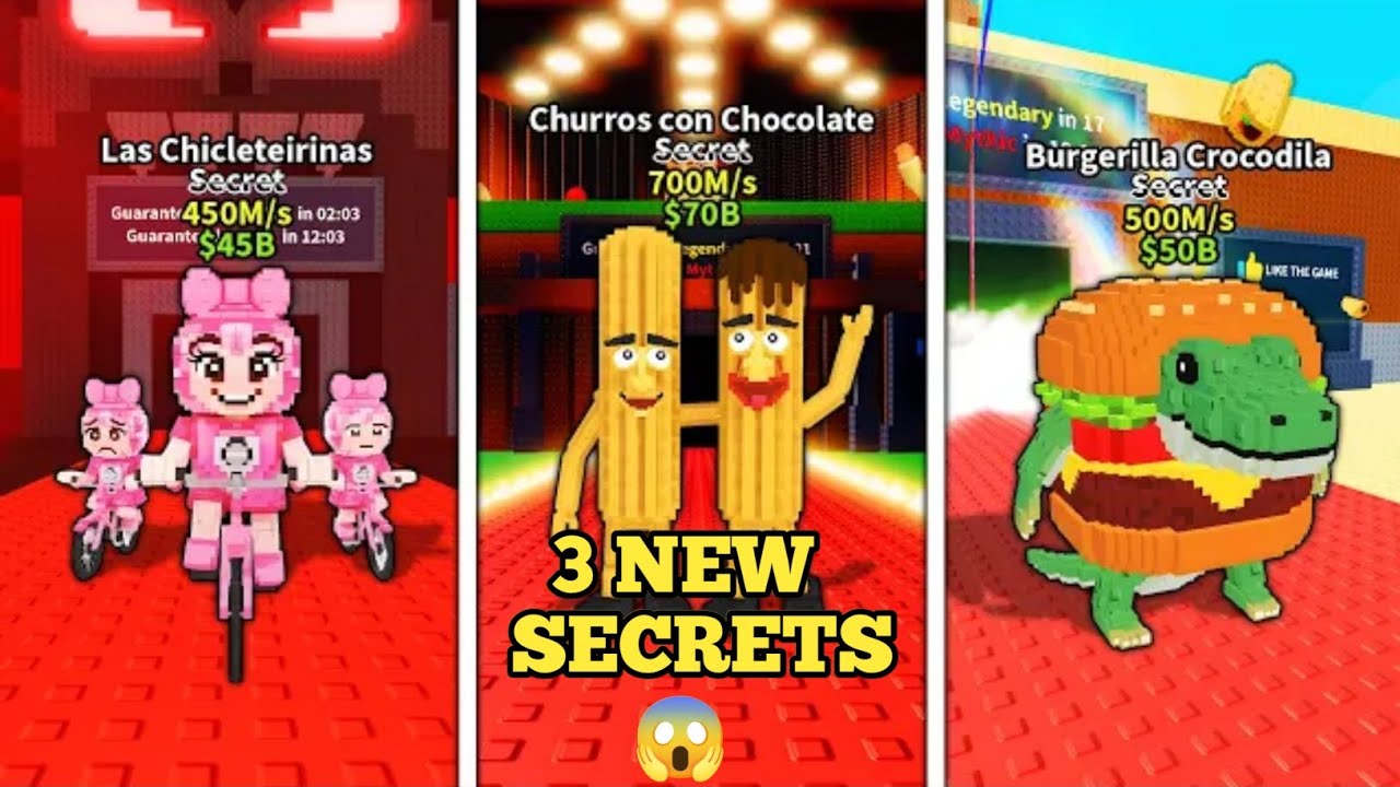 I Unlocked 3 New Secrets! 😱 (Taco Update Soon) in Steal A Brainrot