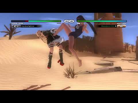 DOA5LR Maire Rose VS Naotora II Swimsuit Ryona