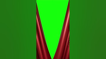 Curtain auditorium green screen
