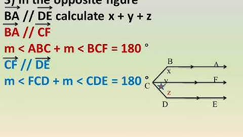 prep 1 geometry 1st term exercise on Unit 4 lesson 4-2  parallelism هندسة اولى اعدادى الوحدة الرابعة