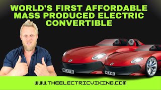 World's first affordable mass produced ELECTRIC convertible