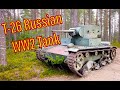 T-26 Venäläinen kevyt panssarivaunu / T-26 Russian tank