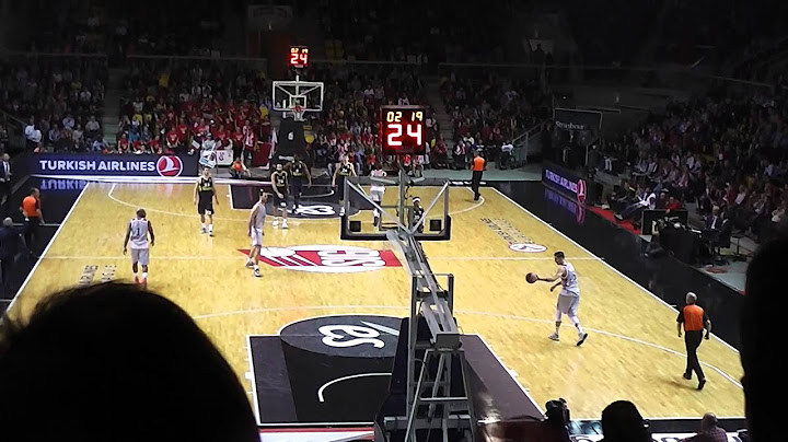 Strasbourg Ig vs Fenerbahçe Part 7 J.Wesley 3pts 2015/2016 Euroleague