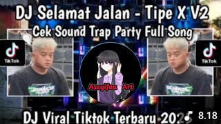 DJ JALAN YANG PANJANG NANAR KAU TATAP CEK SOUND HOREG TRAP PARTY BY TSSB PRODUCTION VIRAL TIKTOK