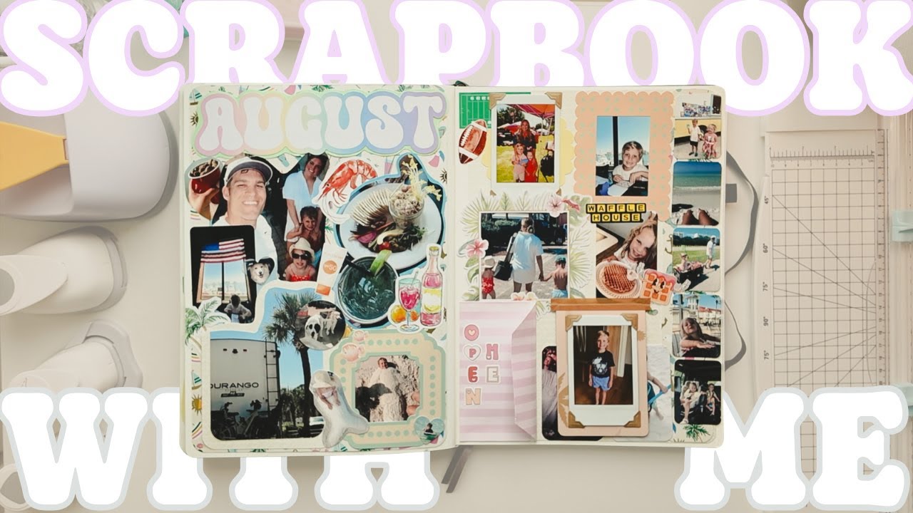 2026 IS THE YEAR TO STOP SCROLLING & GET A HOBBY! SCRAPBOOK WITH ME | Casey Holmes Vlogs