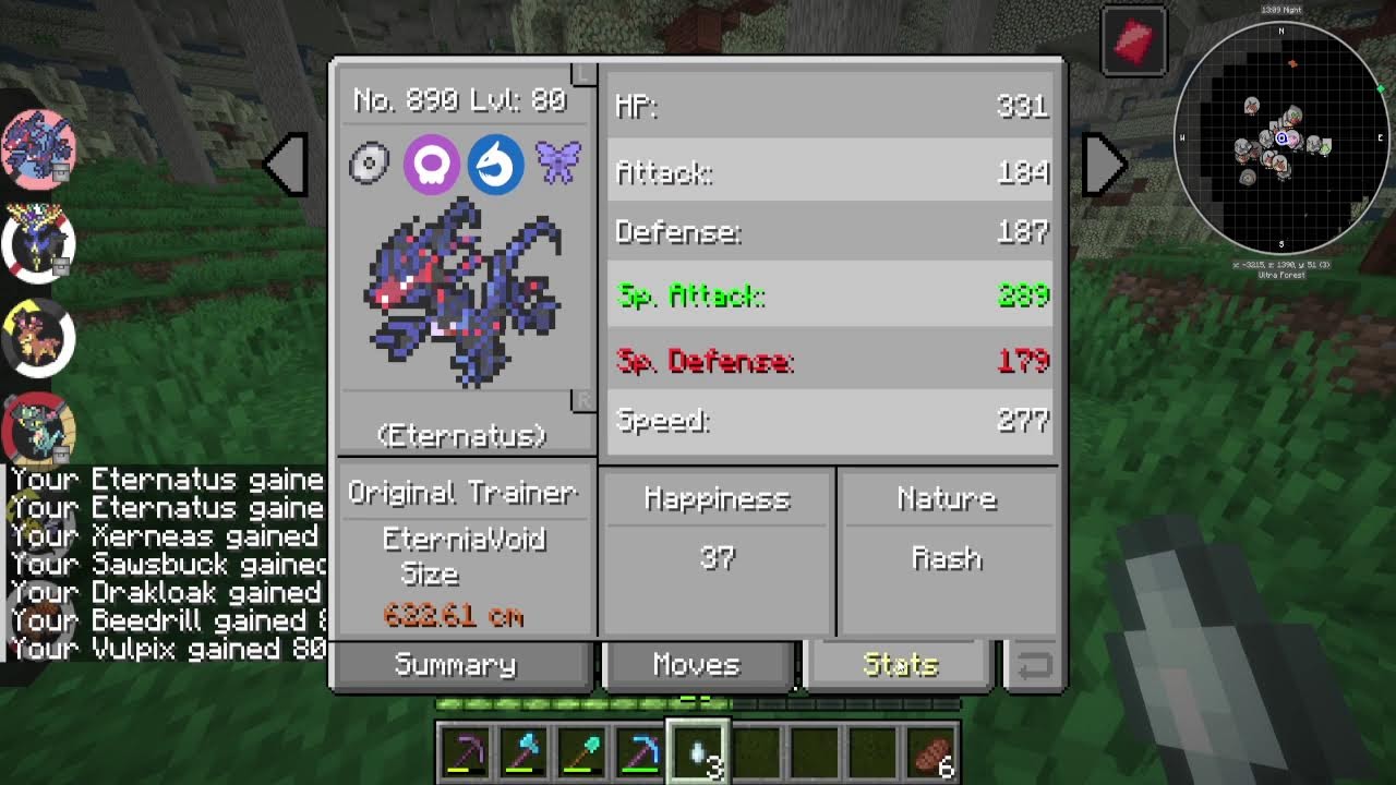 limitless pixelmon| grinding and hunting pokes with 