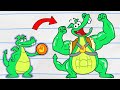 Dragon Transforms Into Superhero | Boy &amp; Dragon | Cartoons for Kids | WildBrain Bananas