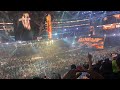 Stone cold steve austin live return and reaction wrestlemania night 2 crazy pop