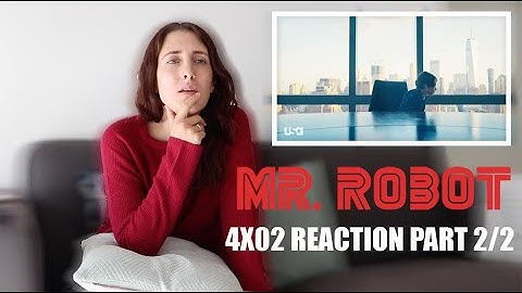 MR ROBOT 4X02 "PAYMENT REQUIRED" REACTION PART 2/2