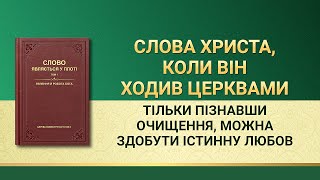 Слова Всемогутнього Бога | Тільки пізнавши очищення, можна здобути істинну любов