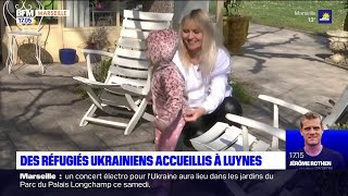 Des Réfugiés Ukrainiens Accueillis À Luynes