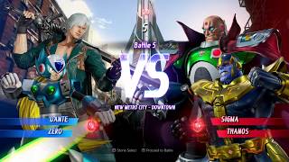 Marvel Vs Capcom: Infinite - Arcade Mode - Dante & Zero