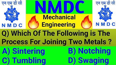 Important Questions For NMDC Exams || NMDC Junior Officer || Mechanical Question