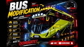 Ultimate BUSSID Bus Modification 🔥 Full Interior + Exterior Upgrade #trending #gaming #youtube screenshot 5