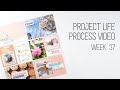 Project Life Process Video // Week 37 // Citrus Twist