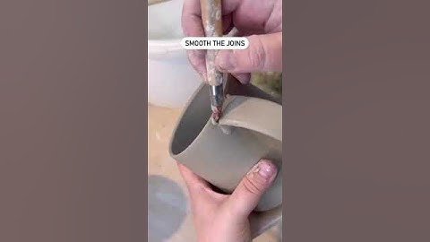 How i attach handles to my mugs