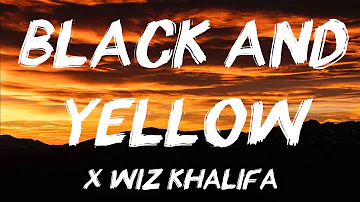 Black And Yellow (Lyrics) - Wiz Khalifa