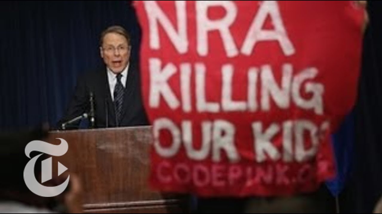 N.R.A. Press Conference: Group Calls for Armed Guards in Schools | The New York Times