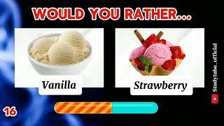 Would You Rather Ice Cream Edition|Ice cream Challenge