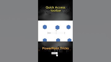 How to Open Quick Access Toolbar |  Quick Access Toolbar PowerPoint Shortcut