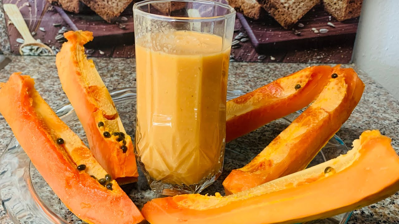PAPAYA CON AVENA PARA BAJAR DE PESO YouTube