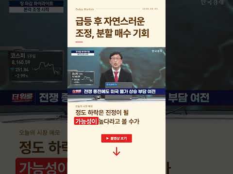검은 금요일 뒤로하고 시작된 홍대 삼소 회동, 국내 증시 이제 다시 1만스피 저격?ㅣ 더 워룸