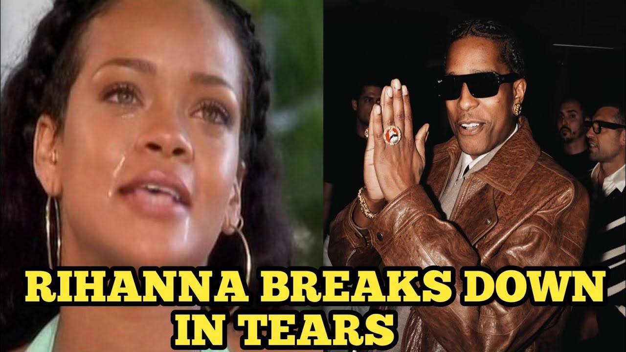 Rihanna Breaks Down in Tears as AAP Rocky Declares Her The Love of His