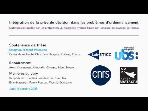 Soutenance de thèse de Essognim Richard WILOUWOU