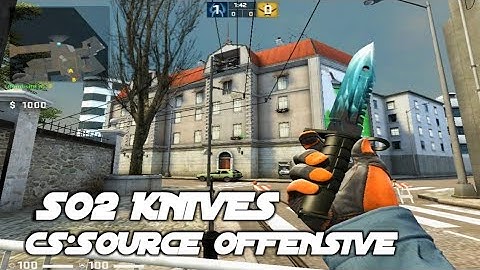 Standoff 2 Knives in Counter-Strike Source Offensive