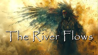 The River Flows 🌲 Powerful Shamanic Drumming ✨ Native American Inspired Music with Flute