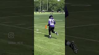 Derrick Henry gets some love at Ravens Training Camp