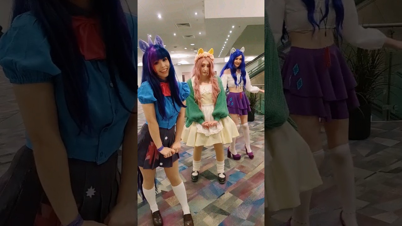 Trolls 3 my little pony cosplay funny dance meme! #cosplay #mylittlepony #trolls #trolls3 #meme