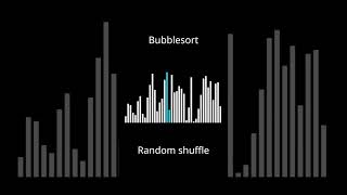 Satisfying bubblesort algorithm! #satisfying #simulation