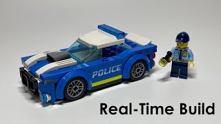 LEGO City 60312 Police Car Real-Time Build