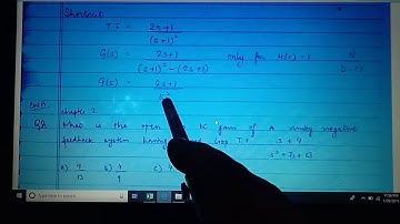 Control System Lecture 3 || Control System GATE  Questions || ANKUR SHARMA || Control System videos|