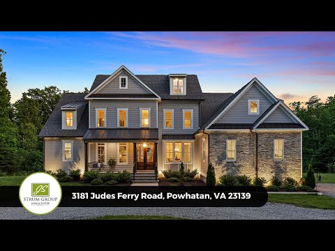 3181 Judes Ferry Road, Powhatan, VA home video tour