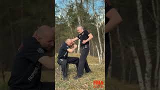 FMA self-defense from sitting position by Timm Blaschke